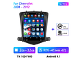 RD085 Android chevrolet cruze j300 2008-2012 1GB a 8GB RAM e 16GB a 128GB ROM com ou sem Carplay
