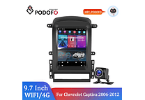 RD087 Android chevrolet captiva 2006-2012 1GB a 8GB RAM e 16GB a 128GB ROM com ou sem Carplay