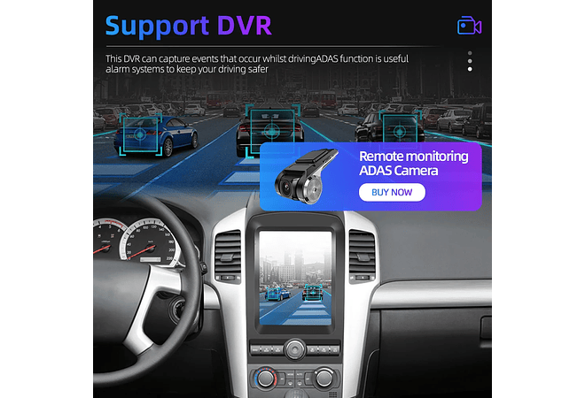 RD087 Android chevrolet captiva 2006-2012 1GB a 8GB RAM e 16GB a 128GB ROM com ou sem Carplay