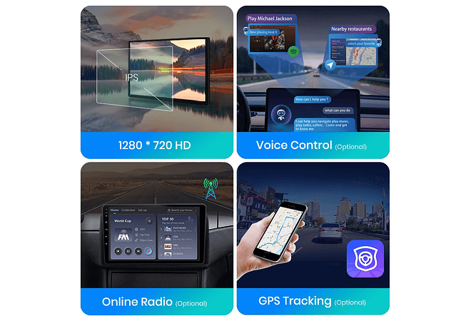 RD089 Android citroen jumpy 3 spacetourer 2018-2020 1GB a 8GB RAM e 16GB a 128GB ROM com ou sem Carplay