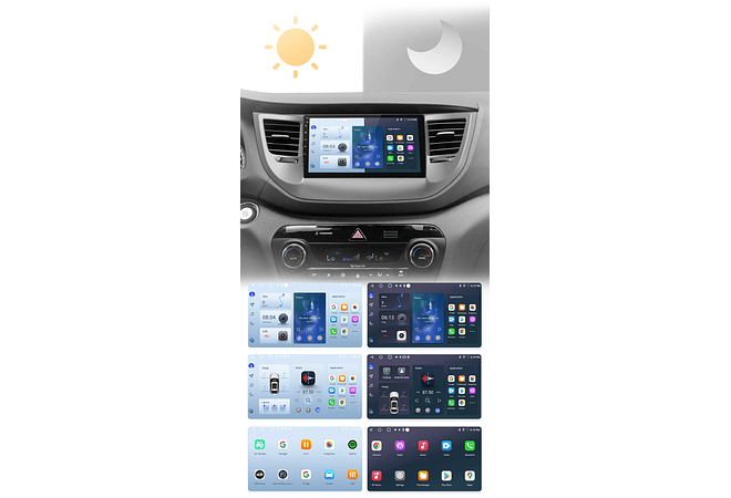 RD089 Android citroen jumpy 3 spacetourer 2018-2020 1GB a 8GB RAM e 16GB a 128GB ROM com ou sem Carplay