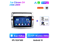 RD090 Android citroen C4 c-triomphe c-quatre 2004-2009 1GB a 8GB RAM e 16GB a 128GB ROM com ou sem Carplay