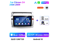 RD090 Android citroen C4 c-triomphe c-quatre 2004-2009 1GB a 8GB RAM e 16GB a 128GB ROM com ou sem Carplay