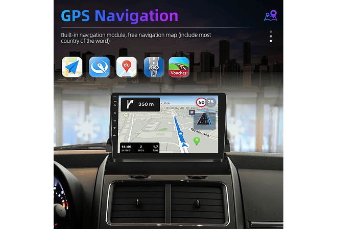 RD091 Android dodge journey 2009-2012 1GB a 8GB RAM e 16GB a 128GB ROM com ou sem Carplay