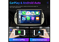RD093 Android fiat 500 2007-2014 1GB a 8GB RAM e 16GB a 128GB ROM com ou sem Carplay