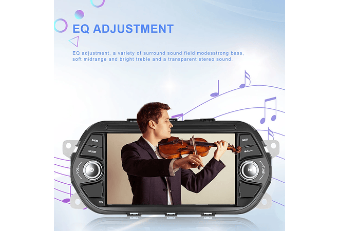 RD094 Android fiat tipo egea 2015-2017 1GB a 8GB RAM e 16GB a 128GB ROM com ou sem Carplay