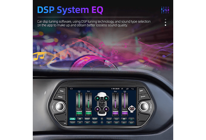 RD094 Android fiat tipo egea 2015-2017 1GB a 8GB RAM e 16GB a 128GB ROM com ou sem Carplay