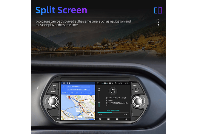 RD094 Android fiat tipo egea 2015-2017 1GB a 8GB RAM e 16GB a 128GB ROM com ou sem Carplay