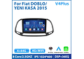 RD095 Android fiat doblo yeni kasa 2015 1GB a 8GB RAM e 16GB a 128GB ROM com ou sem Carplay
