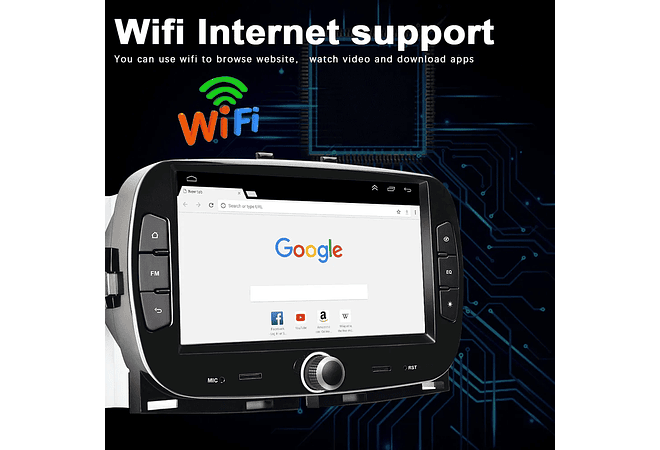 RD096 Android fiat 500 2018-2019 1GB a 8GB RAM e 16GB a 128GB ROM com ou sem Carplay8-2019 1GB a 8GB RAM e 16GB a 128GB ROM com ou sem Carplay