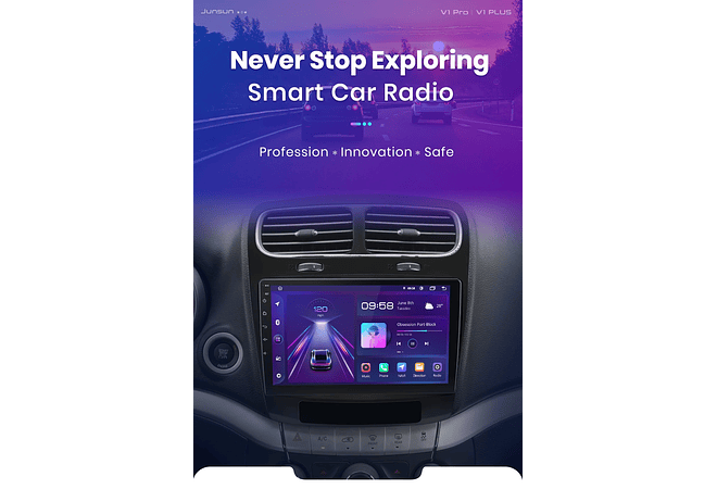 RD097 Android Fiat freemont 2012-2020 1GB a 8GB RAM e 16GB a 128GB ROM com ou sem Carplay