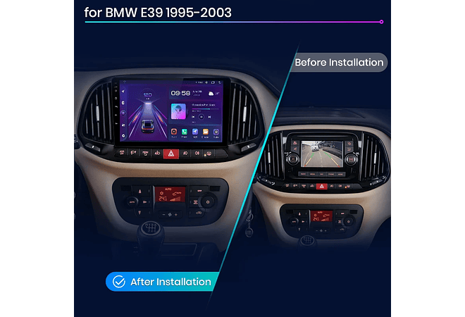 RD095 Android fiat doblo yeni kasa 2015 1GB a 8GB RAM e 16GB a 128GB ROM com ou sem Carplay