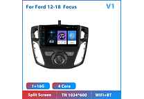 RD099 Android ford focus 2012-2018 1GB a 8GB RAM e 16GB a 128GB ROM com ou sem Carplay