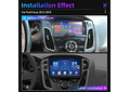RD099 Android ford focus 2012-2018 1GB a 8GB RAM e 16GB a 128GB ROM com ou sem Carplay