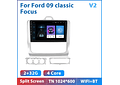 RD102 Android ford focus 2 mk2 2004-2011 1GB a 8GB RAM e 16GB a 128GB ROM com ou sem Carplay