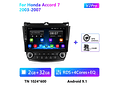 RD106 Android honda accord 7 2003-2007 1GB a 8GB RAM e 16GB a 128GB ROM com ou sem Carplay
