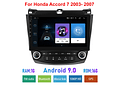 RD106 Android honda accord 7 2003-2007 1GB a 8GB RAM e 16GB a 128GB ROM com ou sem Carplay