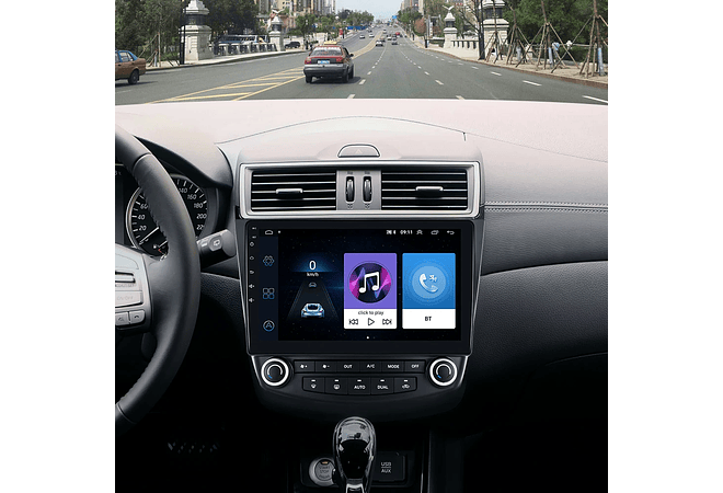 RD106 Android honda accord 7 2003-2007 1GB a 8GB RAM e 16GB a 128GB ROM com ou sem Carplay