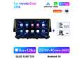 RD111 Android honda civic 2016 1GB a 8GB RAM e 16GB a 128GB ROM com ou sem Carplay