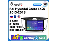 RD113 Android hyundai creta ix25 2013-2018 1GB a 8GB RAM e 16GB a 128GB ROM com ou sem Carplay