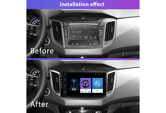 RD113 Android hyundai creta ix25 2013-2018 1GB a 8GB RAM e 16GB a 128GB ROM com ou sem Carplay