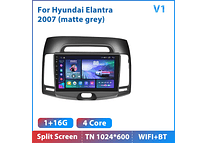 RD115 Android hyundai elantra 2007 1GB a 8GB RAM e 16GB a 128GB ROM com ou sem Carplay