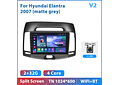 RD115 Android hyundai elantra 2007 1GB a 8GB RAM e 16GB a 128GB ROM com ou sem Carplay