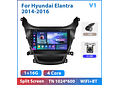 RD117 Android hyundai elantra 2014-2016 1GB a 8GB RAM e 16GB a 128GB ROM com ou sem Carplay
