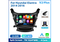 RD117 Android hyundai elantra 2014-2016 1GB a 8GB RAM e 16GB a 128GB ROM com ou sem Carplay