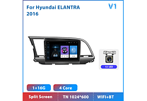 RD118 Android hyundai elantra 2016 1GB a 8GB RAM e 16GB a 128GB ROM com ou sem Carplay