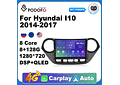 RD119 Android hyundai i10 2014-2017 1GB a 8GB RAM e 16GB a 128GB ROM com ou sem Carplay