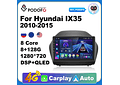 RD120 Android hyundai ix35 2010-2015 1GB a 8GB RAM e 16GB a 128GB ROM com ou sem Carplay