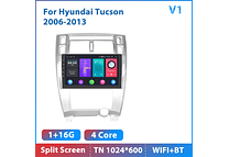 RD125 Android hyundai tucson 2006-2013 1GB a 8GB RAM e 16GB a 128GB ROM com ou sem Carplay