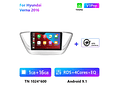 RD126 Android hyundai verna 2016 1GB a 8GB RAM e 16GB a 128GB ROM com ou sem Carplay