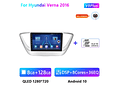 RD126 Android hyundai verna 2016 1GB a 8GB RAM e 16GB a 128GB ROM com ou sem Carplay