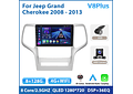 RD128 Android jeep grand cherokee 2008-2013 1GB a 8GB RAM e 16GB a 128GB ROM com ou sem Carplay