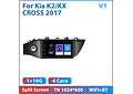 RD131 Android kia k2/kx cruz 2017 1GB a 8GB RAM e 16GB a 128GB ROM com ou sem Carplay