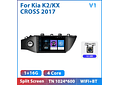 RD131 Android kia k2/kx cruz 2017 1GB a 8GB RAM e 16GB a 128GB ROM com ou sem Carplay