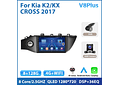 RD131 Android kia k2/kx cruz 2017 1GB a 8GB RAM e 16GB a 128GB ROM com ou sem Carplay