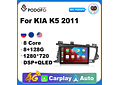 RD133 Android kia k5 2011 1GB a 8GB RAM e 16GB a 128GB ROM com ou sem Carplay