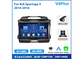 RD137 Android kia sportage 2010-2016 1GB a 8GB RAM e 16GB a 128GB ROM com ou sem Carplay