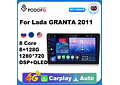 RD138 Android Lada granta 2011 1GB a 8GB RAM e 16GB a 128GB ROM com ou sem Carplay