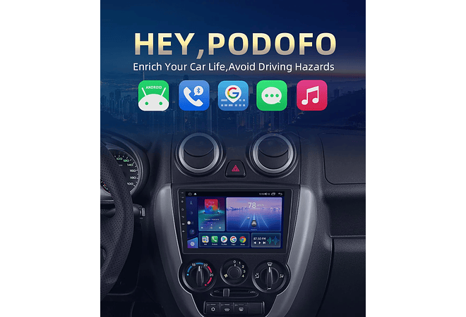 RD138 Android Lada granta 2011 1GB a 8GB RAM e 16GB a 128GB ROM com ou sem Carplay