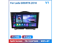 RD139 Android Lada Granta ВАЗ 2018 1GB a 8GB RAM e 16GB a 128GB ROM com ou sem Carplay