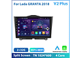 RD139 Android Lada Granta ВАЗ 2018 1GB a 8GB RAM e 16GB a 128GB ROM com ou sem Carplay