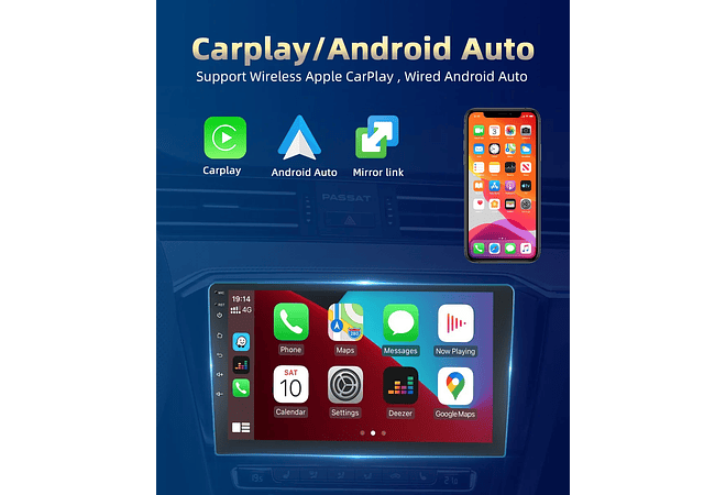 RD140 Android Lada vesta cross sport 2015-2019 1GB a 8GB RAM e 16GB a 128GB ROM com ou sem Carplay