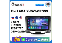 RD141 Android Lada X ray xray cruz 1GB a 8GB RAM e 16GB a 128GB ROM com ou sem Carplay