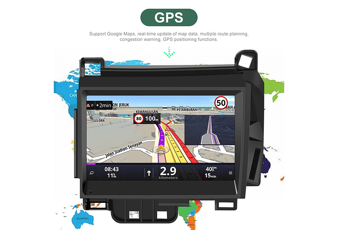 RD142 Android Lexus CT200/ct200h 2011-2020 1GB a 8GB RAM e 16GB a 128GB ROM com ou sem Carplay