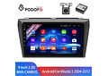 RD147 Android Mazda 3 2004-2012 1GB a 8GB RAM e 16GB a 128GB ROM com ou sem Carplay