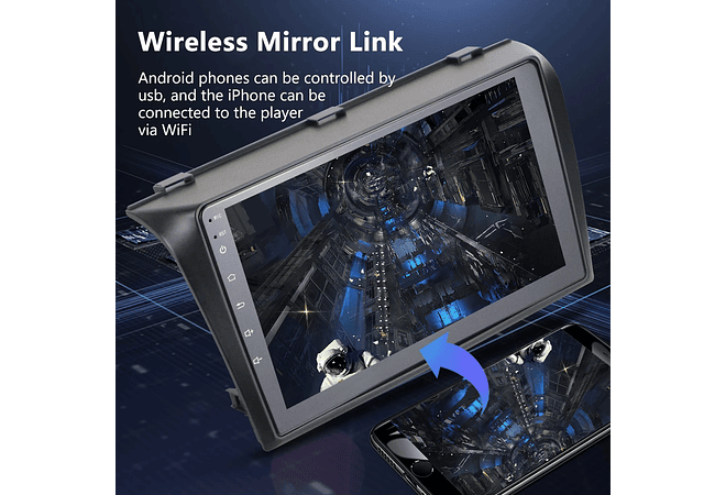 RD147 Android Mazda 3 2004-2012 1GB a 8GB RAM e 16GB a 128GB ROM com ou sem Carplay